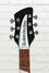 Mar 2024 Rickenbacker 360/6 , Jetglo: Headstock