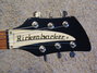 Rickenbacker 360/6 , Jetglo: Headstock