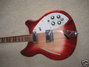 Rickenbacker 360/12 , Fireglo: Body - Front