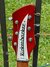 Oct 1971 Rickenbacker 331/6 Lightshow, Burgundy: Headstock