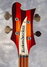 Mar 1967 Rickenbacker 4005/4 , Fireglo: Headstock