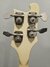 Rickenbacker 4001/4 BT, White: Headstock - Rear
