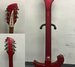 Rickenbacker 620/12 , Ruby: Headstock - Rear