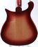Rickenbacker 620/6 , Fireglo: Body - Rear