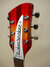 Mar 2024 Rickenbacker 360/6 , Fireglo: Headstock