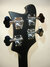 Rickenbacker 4003/4 , Matte Black: Headstock - Rear