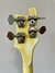 Rickenbacker 4001/4 BH BT, White: Headstock - Rear