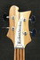 Apr 2024 Rickenbacker 4003/4 S, Mapleglo: Headstock