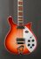Rickenbacker 620/6 , Fireglo: Body - Front