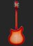 Rickenbacker 360/12 , Fireglo: Full Instrument - Rear