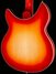 Rickenbacker 1993/12 Plus, Fireglo: Body - Rear