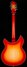 Rickenbacker 1993/12 Plus, Fireglo: Full Instrument - Rear