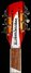 May 2024 Rickenbacker 1993/12 Plus, Fireglo: Headstock