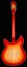 Rickenbacker 1993/12 Plus, Fireglo: Full Instrument - Rear