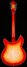Rickenbacker 1993/12 Plus, Fireglo: Full Instrument - Rear