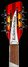 Apr 2024 Rickenbacker 360/12 , Fireglo: Headstock