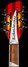 Apr 2024 Rickenbacker 360/12 , Fireglo: Headstock