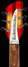 Apr 2024 Rickenbacker 330/6 , Fireglo: Headstock