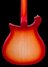Rickenbacker 620/6 , Fireglo: Body - Rear