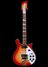 Rickenbacker 620/6 , Fireglo: Full Instrument - Front