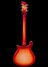 Rickenbacker 620/6 , Fireglo: Full Instrument - Rear