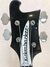 Nov 1973 Rickenbacker 4001/4 , Jetglo: Headstock