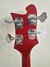 Rickenbacker 4003/4 , Ruby: Headstock - Rear