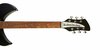 Apr 2024 Rickenbacker 330/6 , Matte Black: Headstock