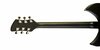 Rickenbacker 330/6 , Matte Black: Headstock - Rear