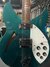 Rickenbacker 330/12 , Turquoise: Body - Front