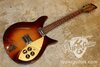 Rickenbacker 330/6 Capri, Two tone brown: Full Instrument - Front