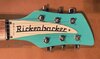 Jan 2007 Rickenbacker 620/6 Refin, Sea Green: Headstock