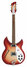 Rickenbacker 330/6 , Fireglo: Full Instrument - Front