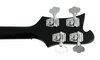 Rickenbacker 4003/4 , Matte Black: Headstock - Rear