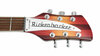 Mar 2024 Rickenbacker 360/6 , Fireglo: Headstock