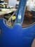 Rickenbacker 4001/4 , Azureglo: Neck - Rear