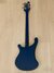 Rickenbacker 4001/4 Mod, Azureglo: Full Instrument - Rear