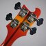 Rickenbacker 4001/4 , Fireglo: Headstock - Rear