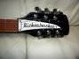 Rickenbacker 360/12 VP, Jetglo: Headstock