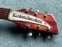 May 1964 Rickenbacker 1998/6 RoMo, Fireglo: Headstock