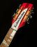Feb 2024 Rickenbacker 360/12 C63, Fireglo: Headstock