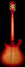 Rickenbacker 660/12 , Fireglo: Full Instrument - Rear
