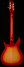 Rickenbacker 350/6 V63, Fireglo: Full Instrument - Rear
