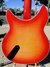 Rickenbacker 1993/6 Plus, Amber Fireglo: Body - Rear