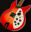 Rickenbacker 4005/4 XC 90th Anniversary, Amber Fireglo: Body - Front