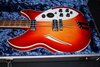 Rickenbacker 4005/4 XC 90th Anniversary, Amber Fireglo: Body - Front