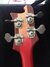 Rickenbacker 4000/4 Mod, Stripped to wood: Headstock - Rear