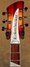 Sep 2014 Rickenbacker 360/6 Mod, Fireglo: Headstock