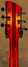 Rickenbacker 330/6 Mod, Fireglo: Headstock - Rear