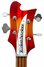 Jun 2024 Rickenbacker 4005/4 V, Fireglo: Headstock